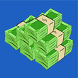 Pile of money