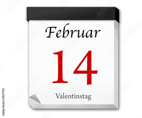 Kalender Valentinstag