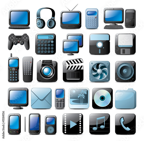multimedia icons