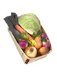 légumes pour la soupe.