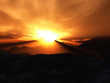 Lava in the sky