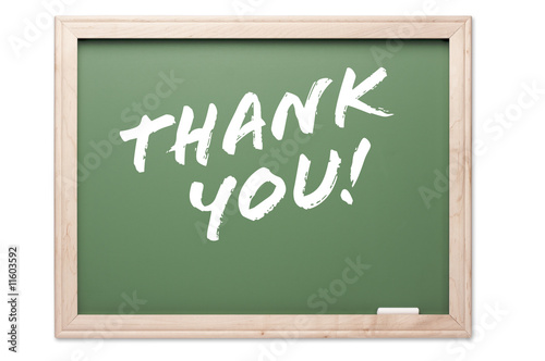 Illustration: Quote Series Chalkboard - Thank You Quote Series Chalkboard - Thank You