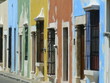 Rue colorée au Mexique