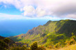 Kalalau Valley on north coast of Kauai, Hawaii