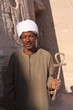 portrait d' egyptien temple d' Abou Simbel gardien de la clé portrait d' egyptien temple d' Abou Simbel gardien de la clé