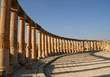 oval plaza in Jerash, Jordan oval plaza in Jerash, Jordan