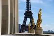 Tour Eiffel au Trocadéro, Paris, France