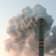 Coal power-station chimney