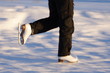 ice skating motion blur
