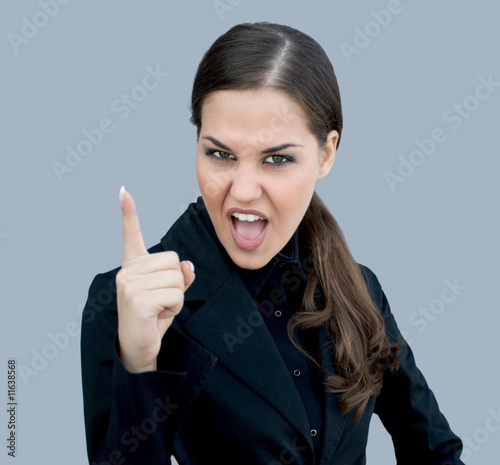 Photo: Angry boss Angry boss