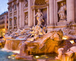 canvas print picture Trevi Fountain