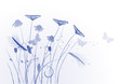 floral background, meadow