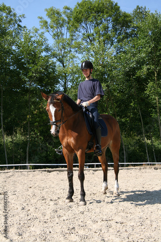 Foto: Junger Reiter Junger Reiter
