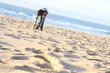 Menino na praia