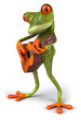 Grenouille Avec Guitare Grenouille Avec Guitare
