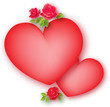 Coeurs & roses