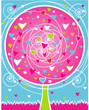 Valentine`s day card