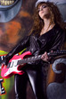 Young woman with a guitar