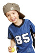 Boy with yellow ball