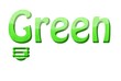green power fond blanc