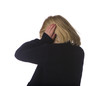 Child Turning Away and Covering Ears