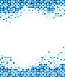 Photos : Blue mosaic background