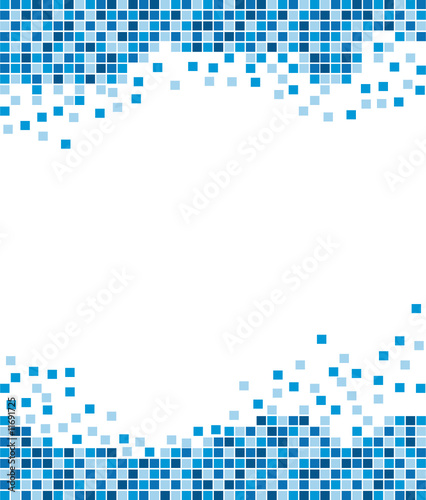 mosaic wallpaper. Blue mosaic background