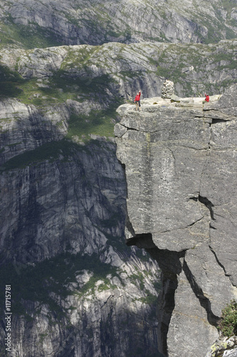 Photo: Felslandschaft in der Nähe des Kjerag-Bolzen - Norwegen Felslandschaft in der Nähe des Kjerag-Bolzen - Norwegen
