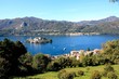 Orta lake and island, Northern Italy