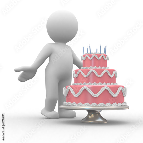 Illustration: birthday cake birthday cake
