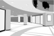 modern enclosed shopping center background modern enclosed shopping center background