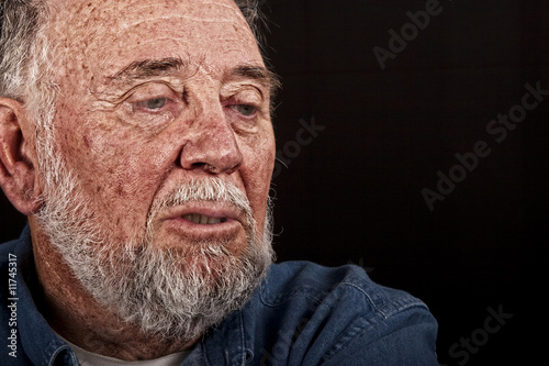 Photo: very old man weeping very old man weeping