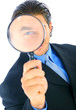 Schöne Business-Investigator