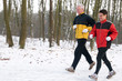 Photo: Running In The Snow Running In The Snow