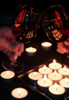 brindis con vino