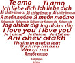 I love you I love you