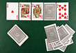 Playing cards.