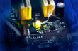 canvas print picture Motherboard PC
