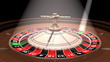 Roulette wheel , seamlessly loopable