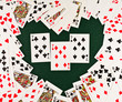 Playing cards.