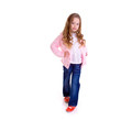 Posing young girl