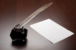 Foto: Quill, ink and paper Quill, ink and paper