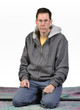 Man Kneeling
