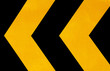 Attention road sign