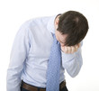 Stressed businessman Stressed businessman