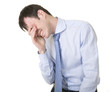 Stressed businessman Stressed businessman