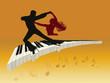 dance on a piano