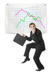 Businessman late to work Businessman late to work