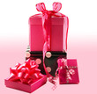 Luxury Gift Wrapped Pink Presents