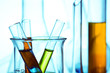 chemistry laboratory equipment, test tubes